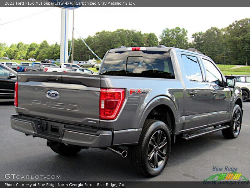 Carbonized Gray Metallic / Black 2022 Ford F150 XLT SuperCrew 4x4