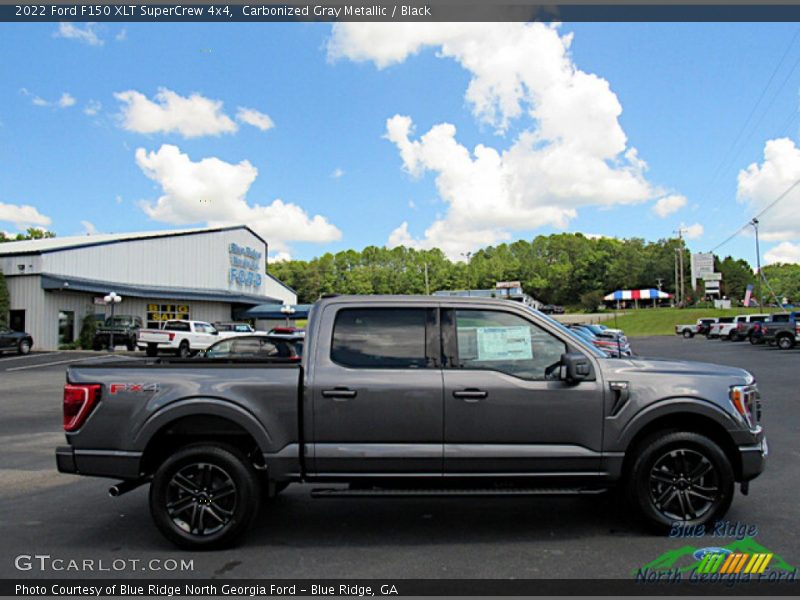 Carbonized Gray Metallic / Black 2022 Ford F150 XLT SuperCrew 4x4