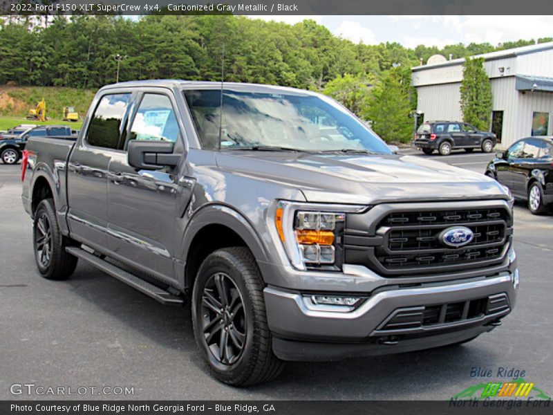 Carbonized Gray Metallic / Black 2022 Ford F150 XLT SuperCrew 4x4