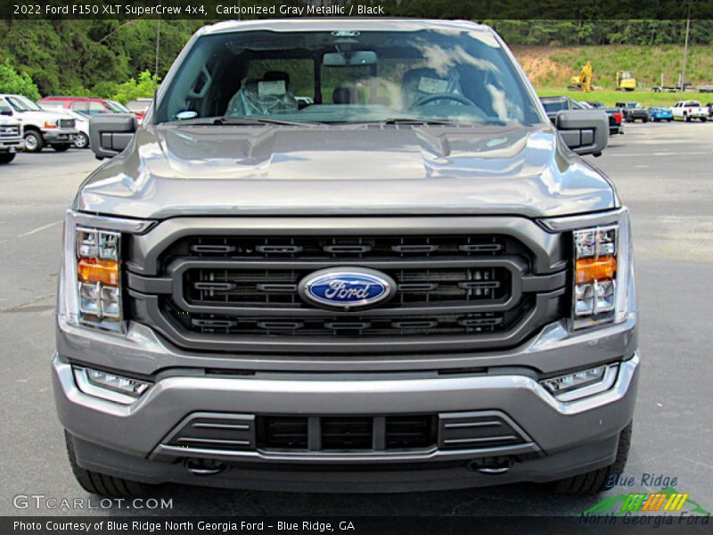 Carbonized Gray Metallic / Black 2022 Ford F150 XLT SuperCrew 4x4