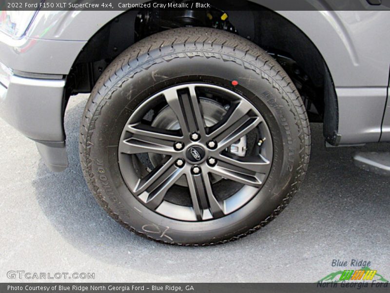 Carbonized Gray Metallic / Black 2022 Ford F150 XLT SuperCrew 4x4