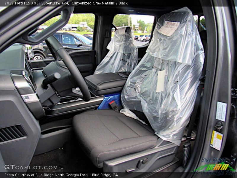 Carbonized Gray Metallic / Black 2022 Ford F150 XLT SuperCrew 4x4