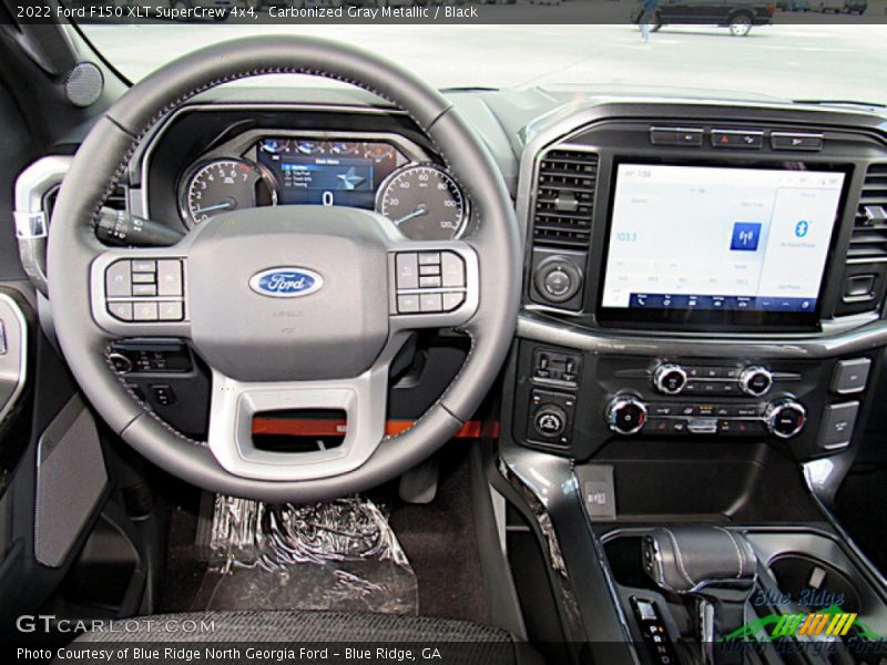 Carbonized Gray Metallic / Black 2022 Ford F150 XLT SuperCrew 4x4