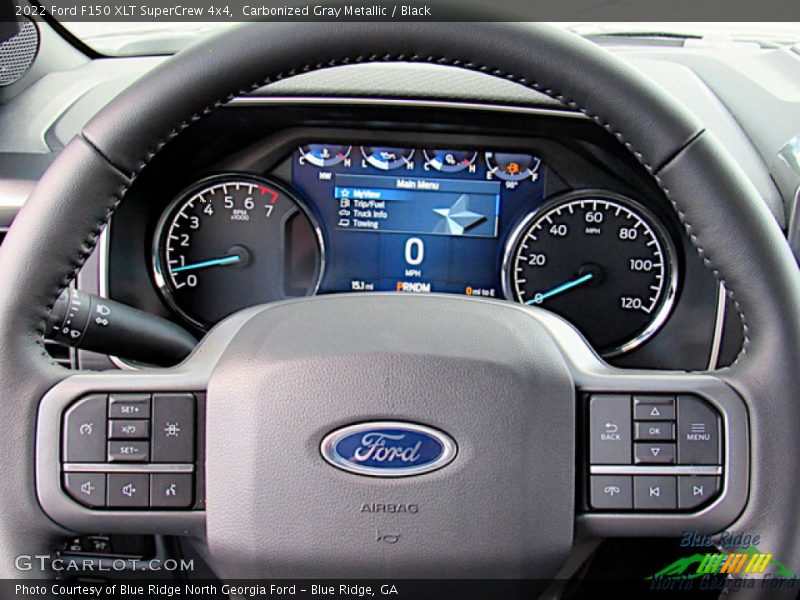 Carbonized Gray Metallic / Black 2022 Ford F150 XLT SuperCrew 4x4