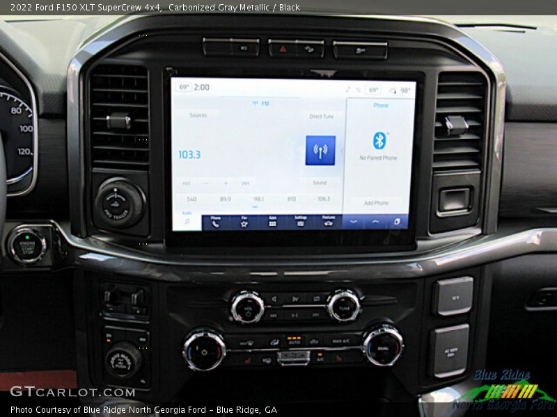 Carbonized Gray Metallic / Black 2022 Ford F150 XLT SuperCrew 4x4