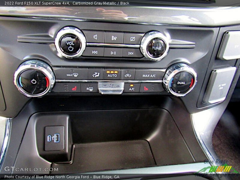 Carbonized Gray Metallic / Black 2022 Ford F150 XLT SuperCrew 4x4