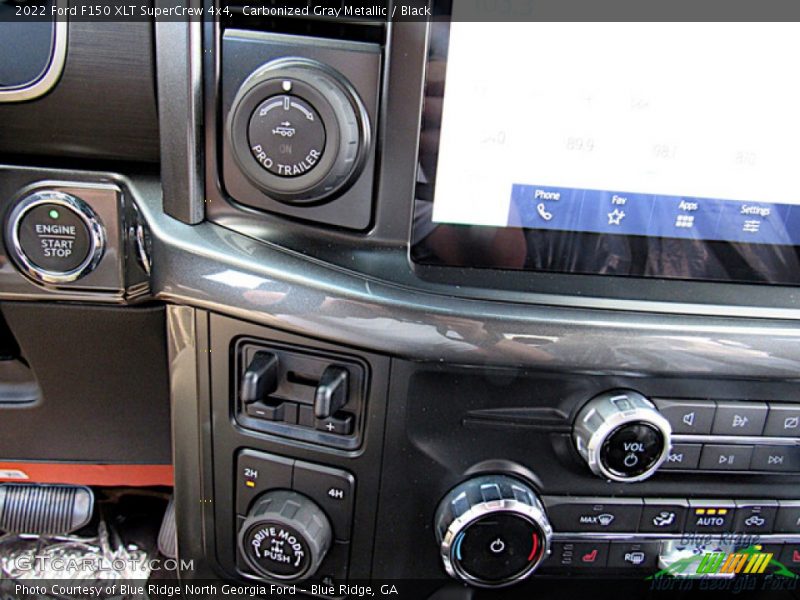Carbonized Gray Metallic / Black 2022 Ford F150 XLT SuperCrew 4x4