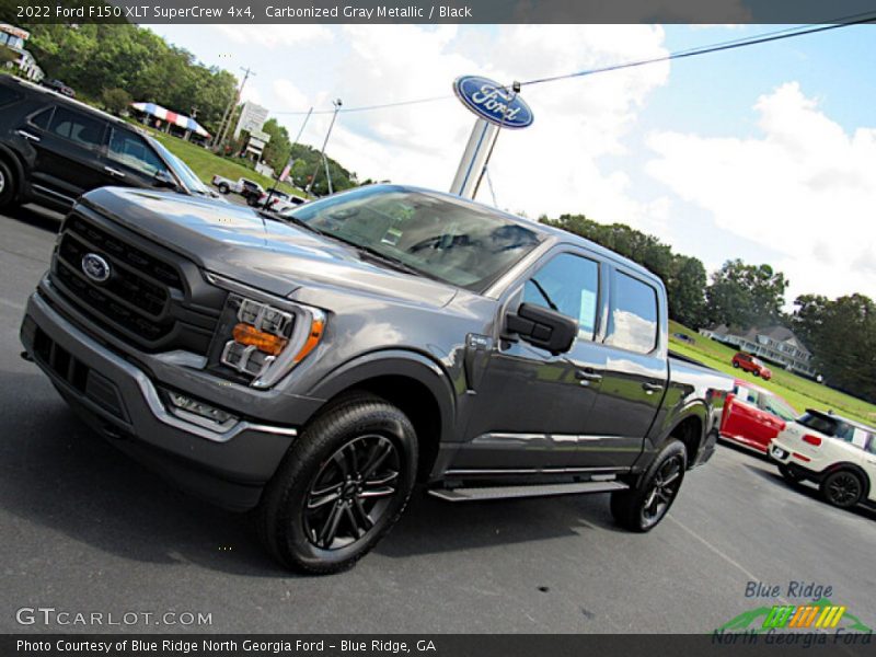Carbonized Gray Metallic / Black 2022 Ford F150 XLT SuperCrew 4x4