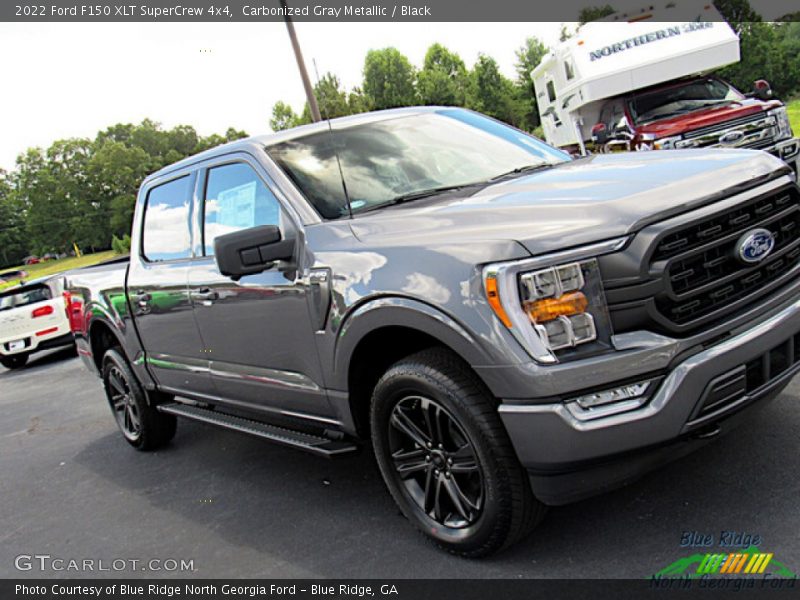 Carbonized Gray Metallic / Black 2022 Ford F150 XLT SuperCrew 4x4