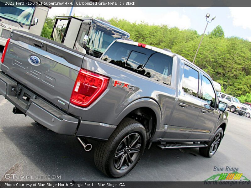 Carbonized Gray Metallic / Black 2022 Ford F150 XLT SuperCrew 4x4