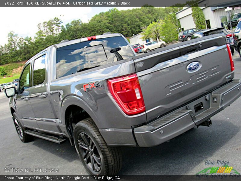 Carbonized Gray Metallic / Black 2022 Ford F150 XLT SuperCrew 4x4