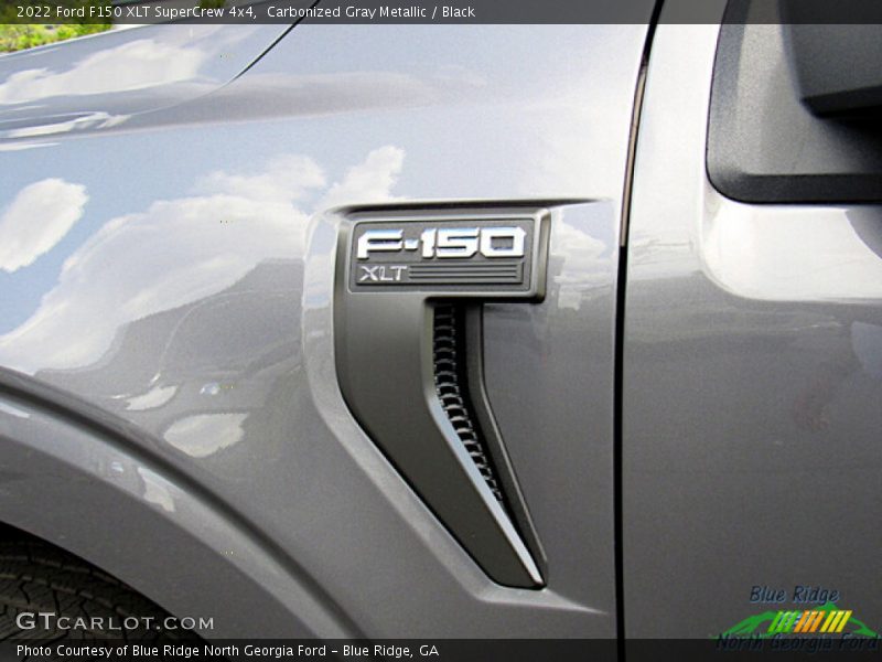 Carbonized Gray Metallic / Black 2022 Ford F150 XLT SuperCrew 4x4