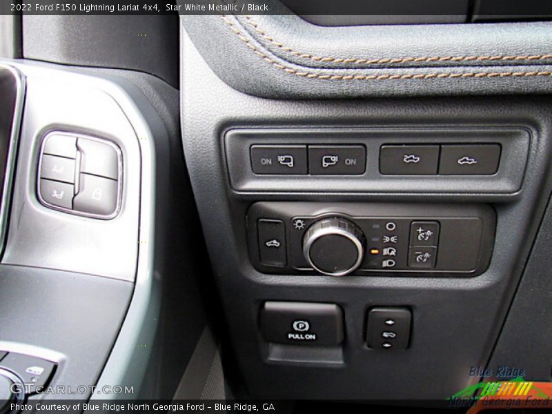 Controls of 2022 F150 Lightning Lariat 4x4