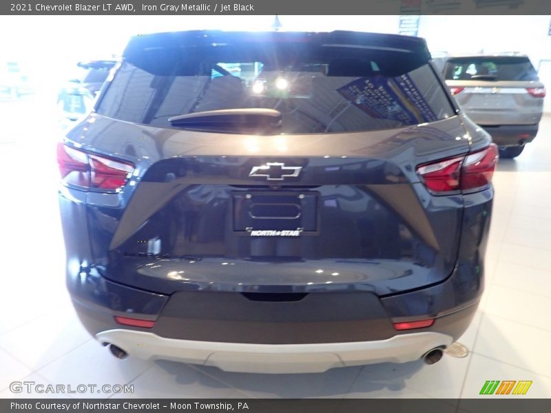 Iron Gray Metallic / Jet Black 2021 Chevrolet Blazer LT AWD