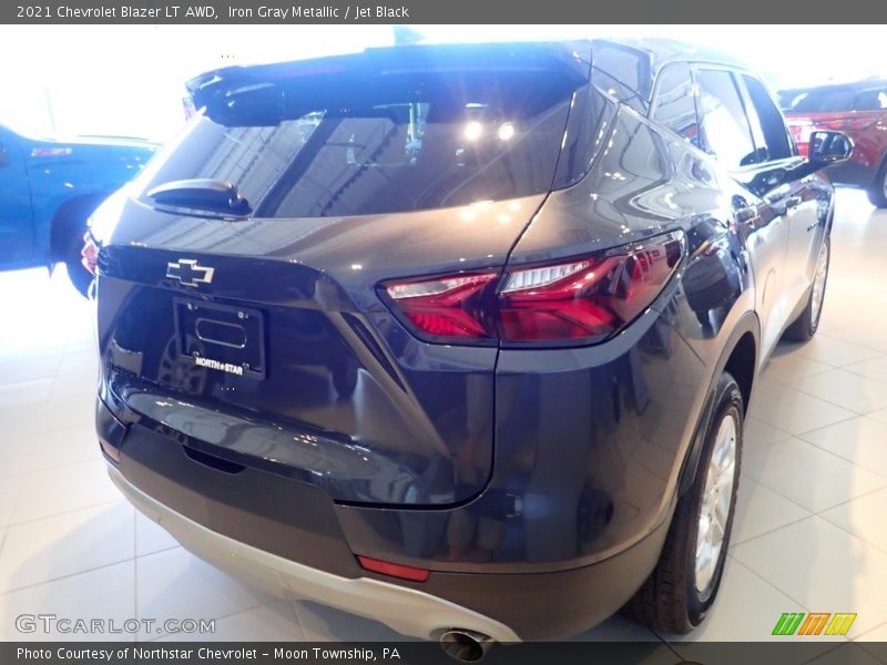Iron Gray Metallic / Jet Black 2021 Chevrolet Blazer LT AWD