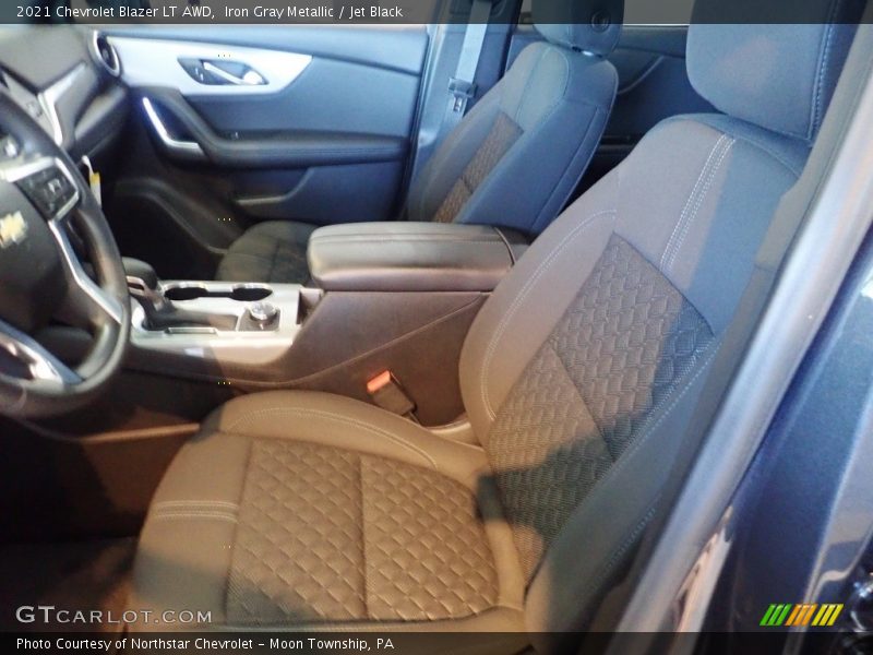 Iron Gray Metallic / Jet Black 2021 Chevrolet Blazer LT AWD