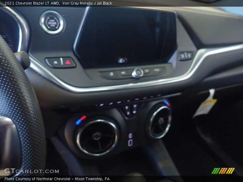 Iron Gray Metallic / Jet Black 2021 Chevrolet Blazer LT AWD