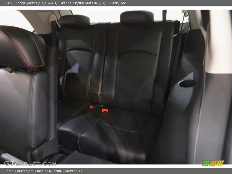 Granite Crystal Metallic / R/T Black/Red 2015 Dodge Journey R/T AWD
