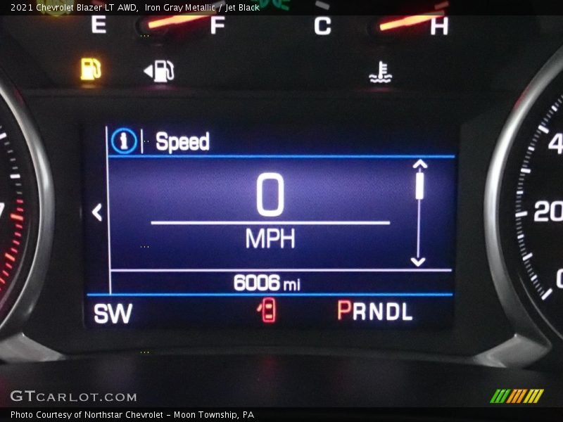 Iron Gray Metallic / Jet Black 2021 Chevrolet Blazer LT AWD