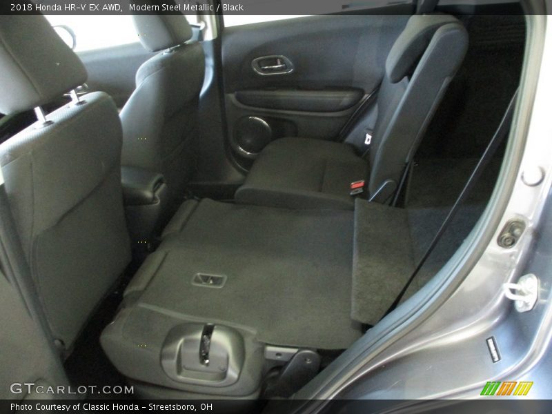 Modern Steel Metallic / Black 2018 Honda HR-V EX AWD