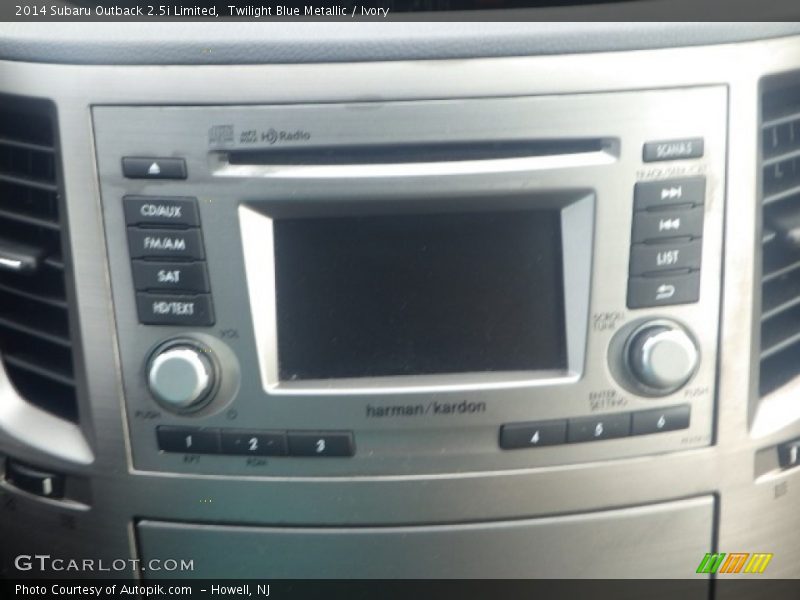 Twilight Blue Metallic / Ivory 2014 Subaru Outback 2.5i Limited