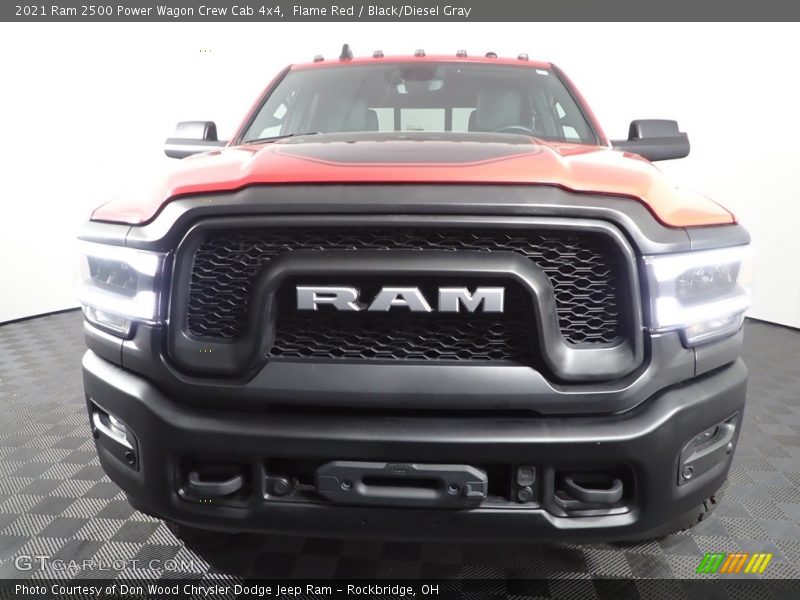 Flame Red / Black/Diesel Gray 2021 Ram 2500 Power Wagon Crew Cab 4x4