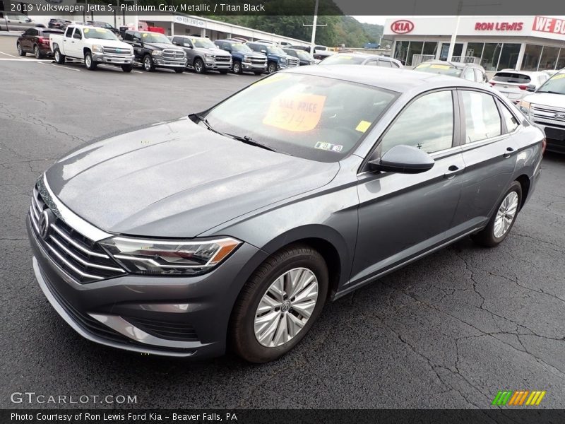 Front 3/4 View of 2019 Jetta S