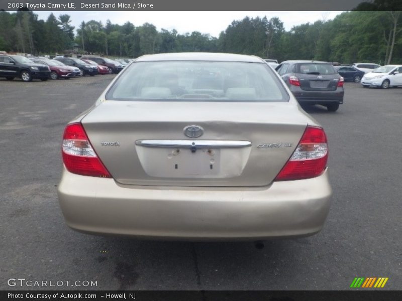 Desert Sand Mica / Stone 2003 Toyota Camry LE