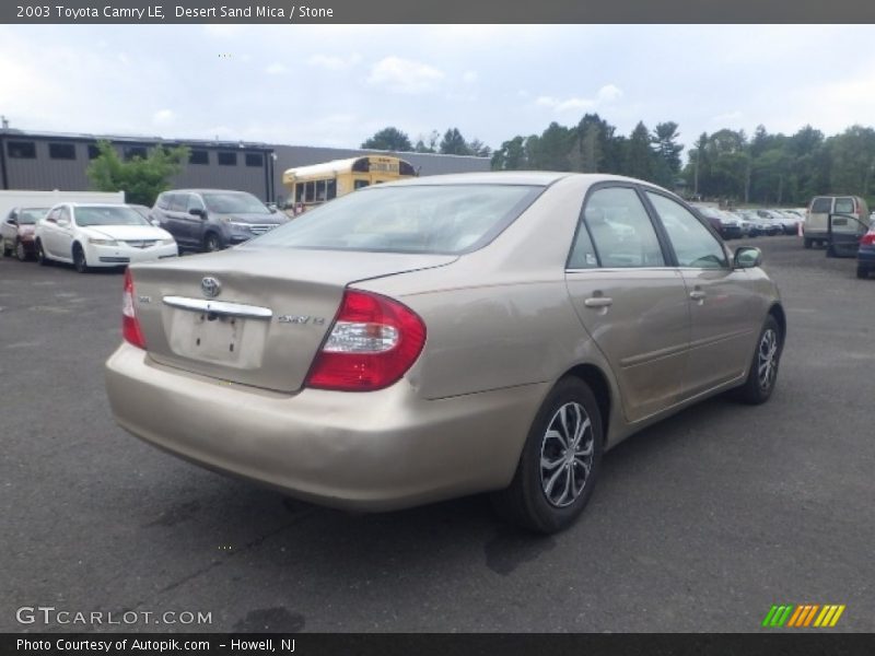 Desert Sand Mica / Stone 2003 Toyota Camry LE