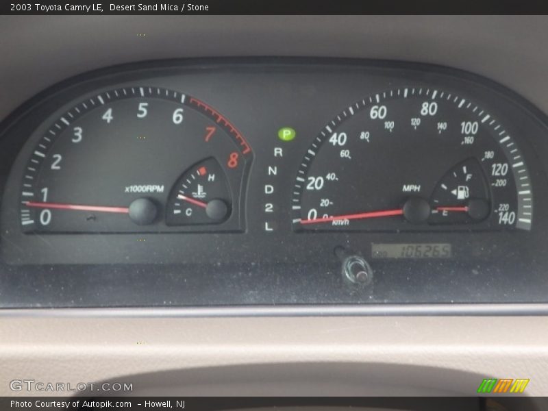 Desert Sand Mica / Stone 2003 Toyota Camry LE