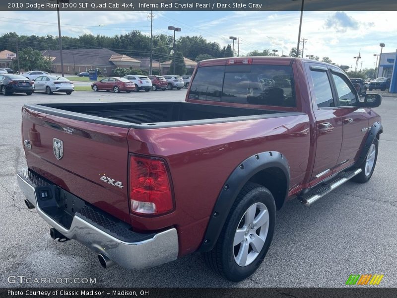 Inferno Red Crystal Pearl / Dark Slate Gray 2010 Dodge Ram 1500 SLT Quad Cab 4x4