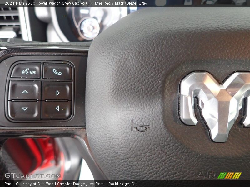 Flame Red / Black/Diesel Gray 2021 Ram 2500 Power Wagon Crew Cab 4x4