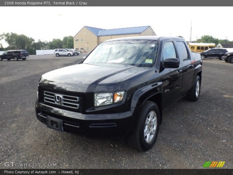 Formal Black / Gray 2008 Honda Ridgeline RTS