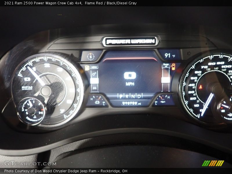 Flame Red / Black/Diesel Gray 2021 Ram 2500 Power Wagon Crew Cab 4x4
