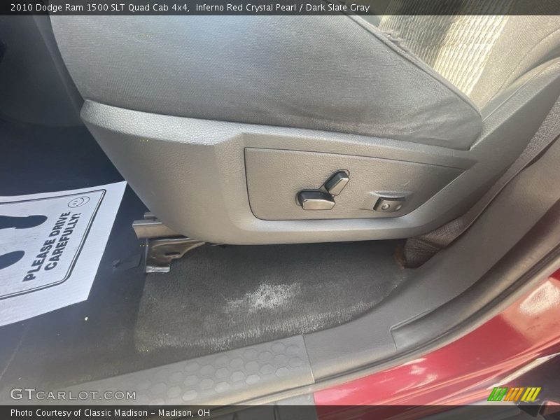 Inferno Red Crystal Pearl / Dark Slate Gray 2010 Dodge Ram 1500 SLT Quad Cab 4x4