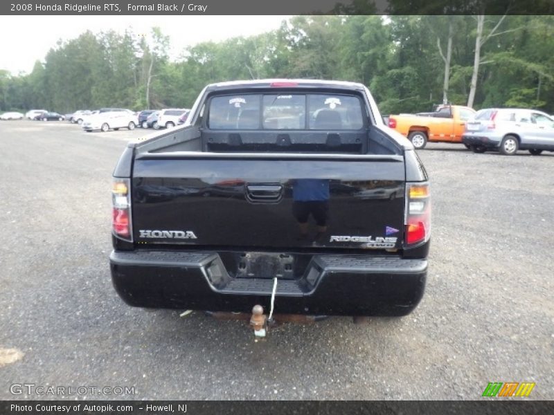 Formal Black / Gray 2008 Honda Ridgeline RTS