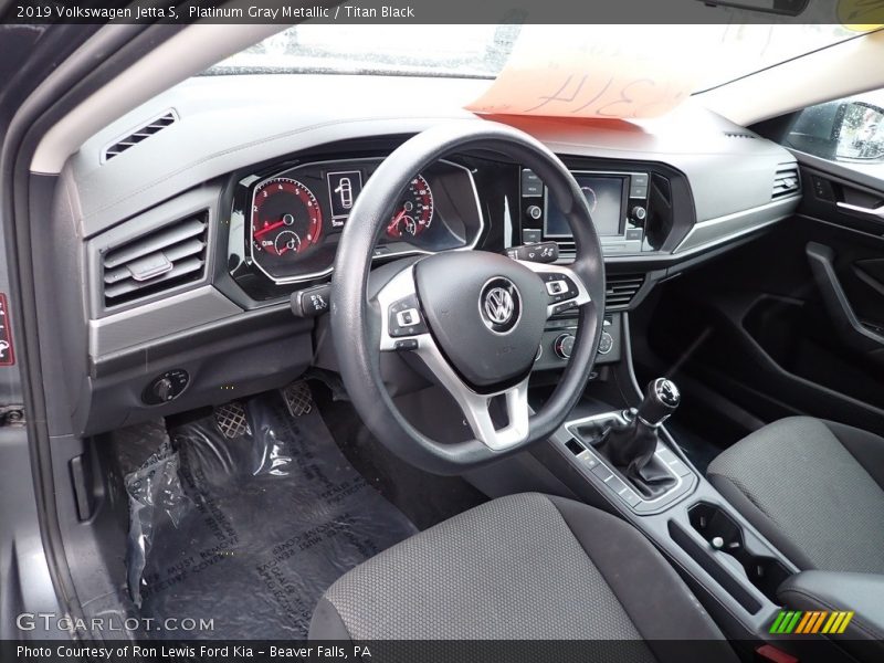 Front Seat of 2019 Jetta S