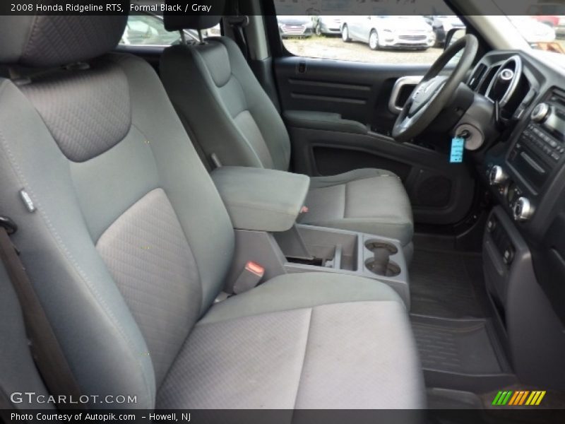 Formal Black / Gray 2008 Honda Ridgeline RTS