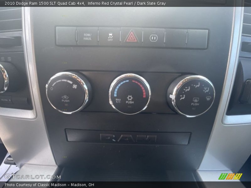 Inferno Red Crystal Pearl / Dark Slate Gray 2010 Dodge Ram 1500 SLT Quad Cab 4x4