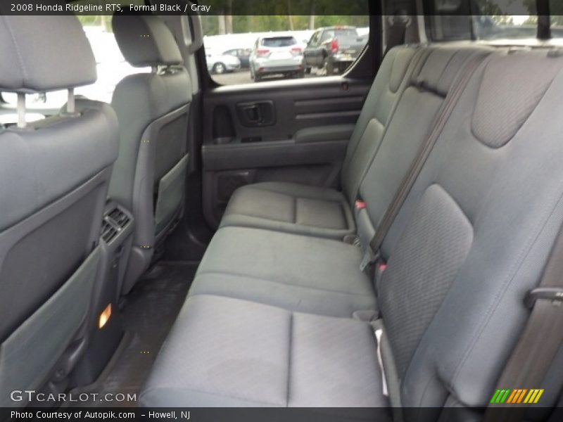 Formal Black / Gray 2008 Honda Ridgeline RTS