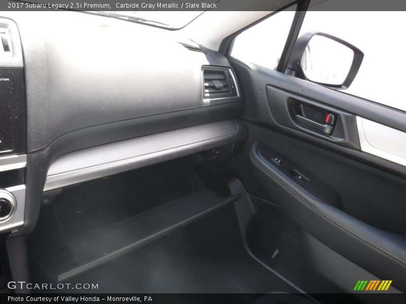 Carbide Gray Metallic / Slate Black 2017 Subaru Legacy 2.5i Premium