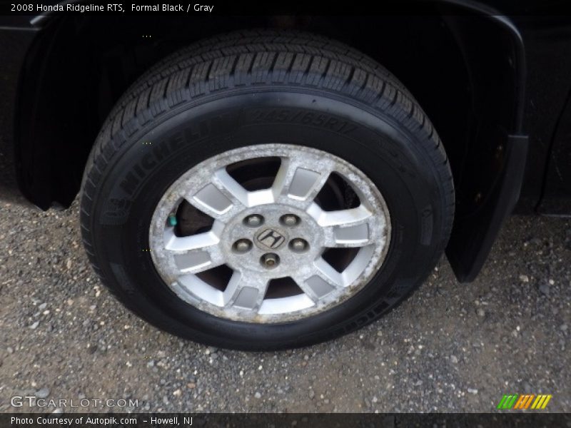 Formal Black / Gray 2008 Honda Ridgeline RTS