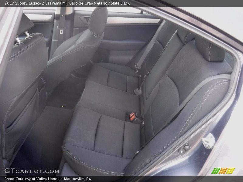 Carbide Gray Metallic / Slate Black 2017 Subaru Legacy 2.5i Premium