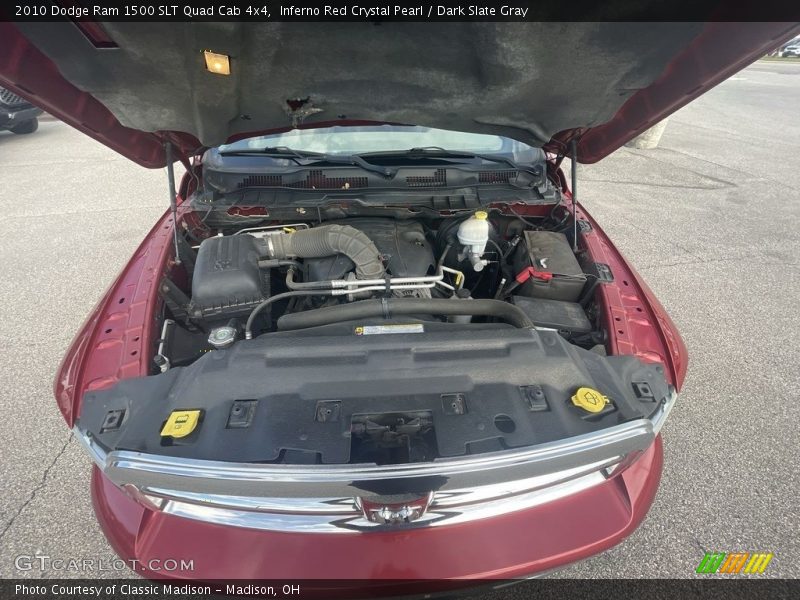 Inferno Red Crystal Pearl / Dark Slate Gray 2010 Dodge Ram 1500 SLT Quad Cab 4x4
