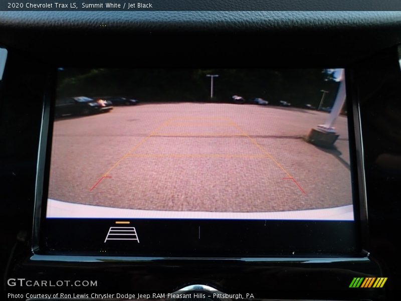 Summit White / Jet Black 2020 Chevrolet Trax LS