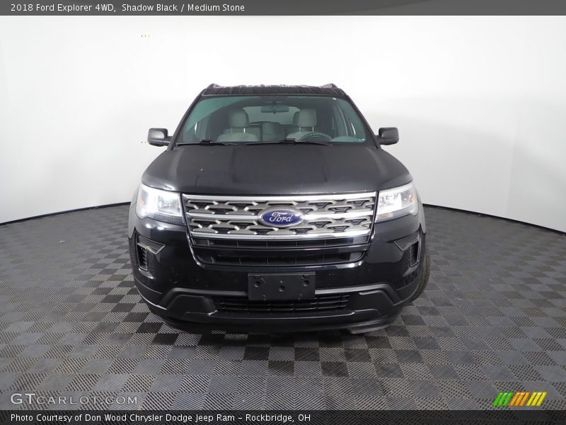 Shadow Black / Medium Stone 2018 Ford Explorer 4WD