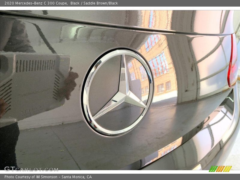 Black / Saddle Brown/Black 2020 Mercedes-Benz C 300 Coupe