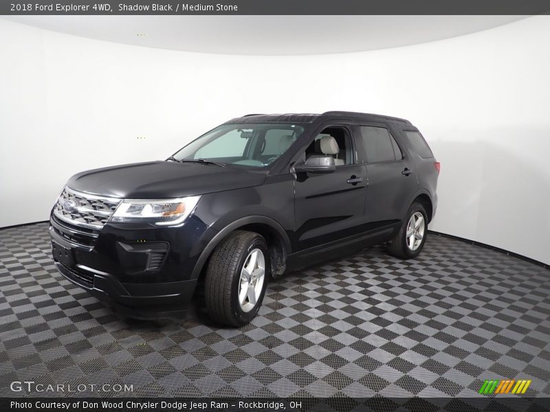 Shadow Black / Medium Stone 2018 Ford Explorer 4WD