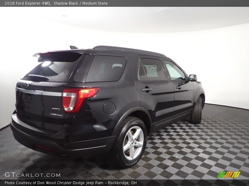 Shadow Black / Medium Stone 2018 Ford Explorer 4WD