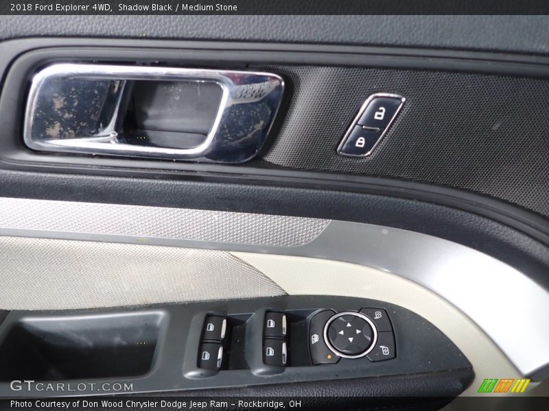 Shadow Black / Medium Stone 2018 Ford Explorer 4WD